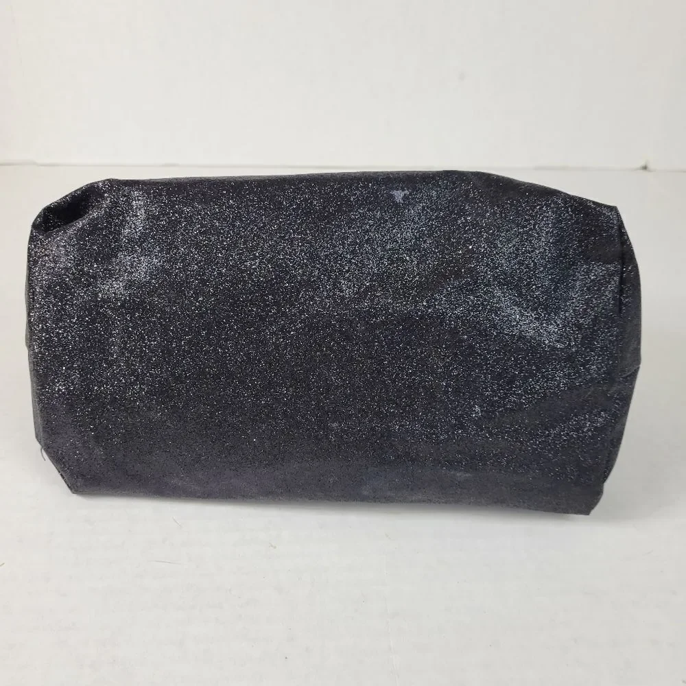 Hello Gorgeous Black‎ Sparkle Cosmetic Makeup Bag
